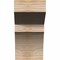 Ekena Millwork Monterey Rough Sawn Rafter Tail, Douglas Fir, 4"W x 8"H x 12"L RFT04X08X12MON00RDF - alternate 2